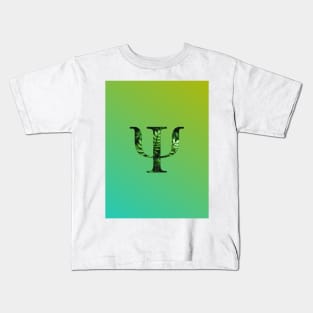 Psychology Psyche Leaf Kids T-Shirt